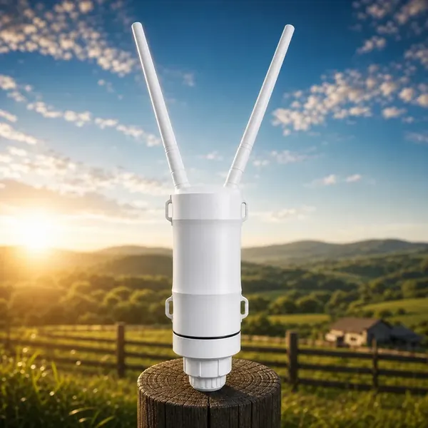 Repetidor de sinal wifi de longo alcance 500 metros
