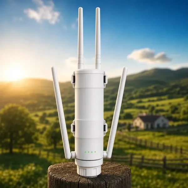 Roteador wifi de longo alcance para 1km